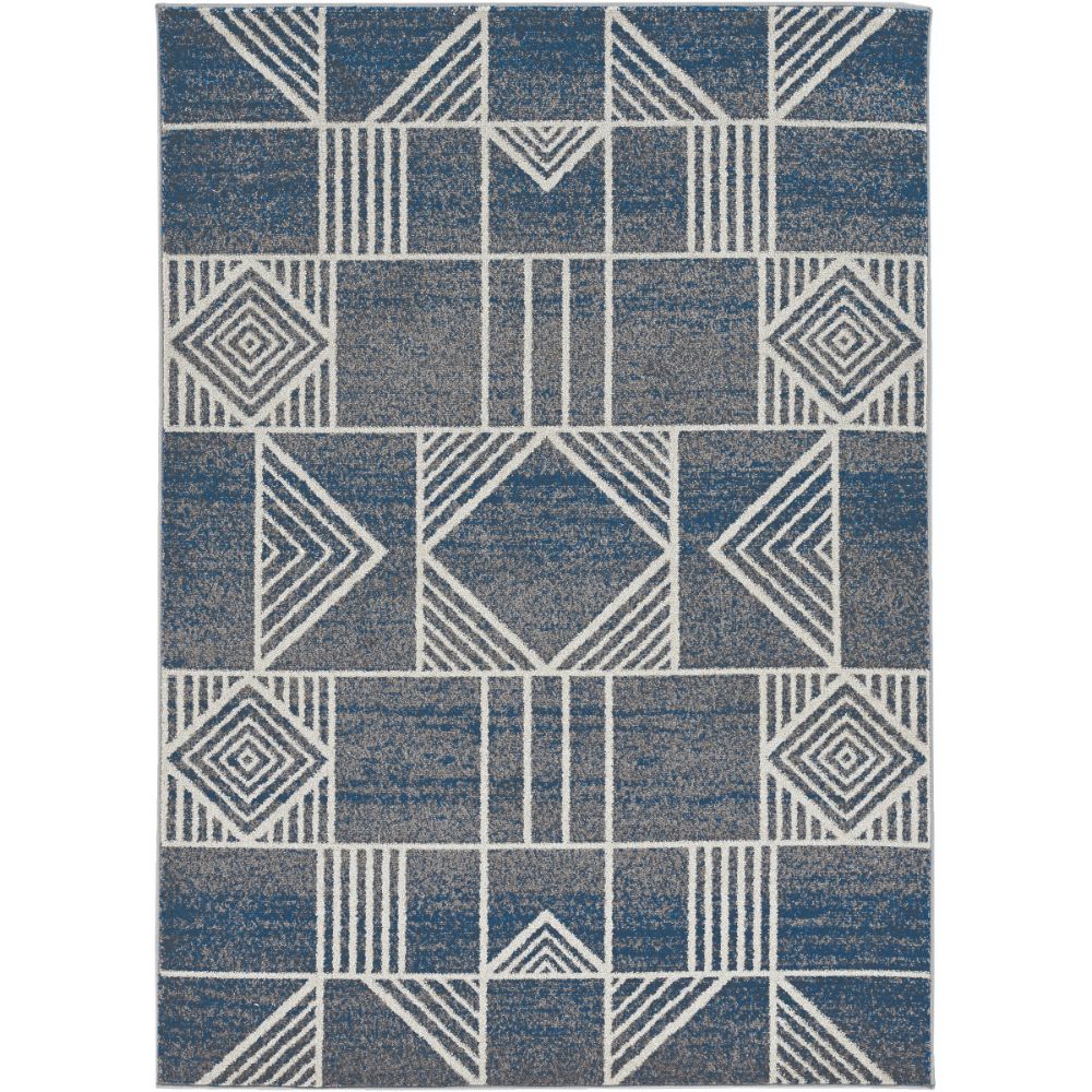 KAS Lucia 2774 5 ft. 3 in. X 7 ft. 7 in. Rectangle in Blue